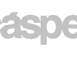 Imagem com logotipo cásper em fonte branca, fundo transparente.