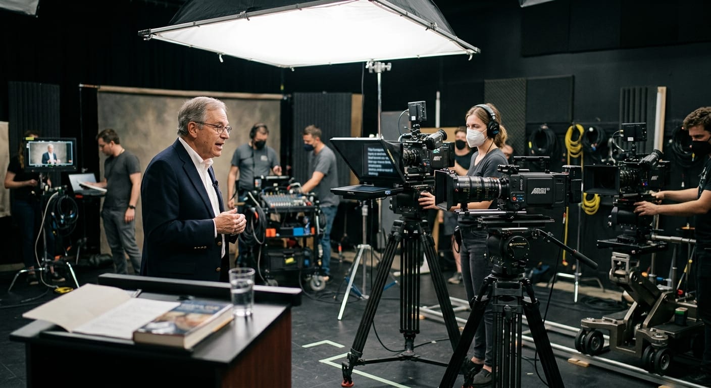 Como gravar videoaulas em escala sem destruir a qualidade técnica